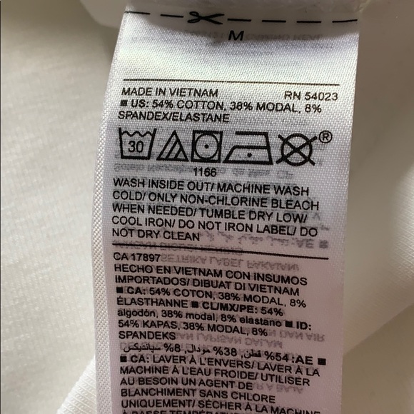 Rifle Paper Co Pocket White Old Navy Soft T-shirt - Picture 6 of 6